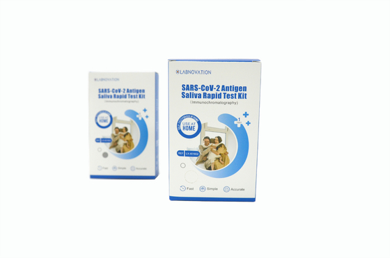 Набор теста пробирки собственной личности Immunochromatography набора теста слюны ISO SARS-CoV-2 само-