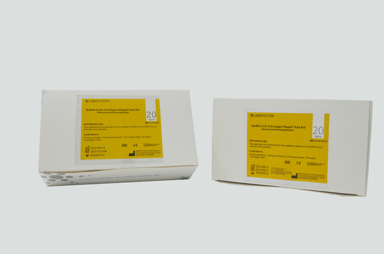 20PCS набор теста пробирки прибора 15 теста SARS-CoV-2 Ag быстрые минимальный носовой