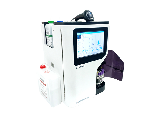 Представление анализатора метода POCT HbA1c HPLC превосходное полное автоматизировало анализатор HbA1c