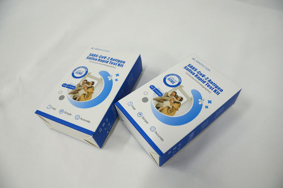 качество  SARS-CoV-2 Saliva Self Test Kit Single Pack Portable RTK Ag Saliva Test Kit завод