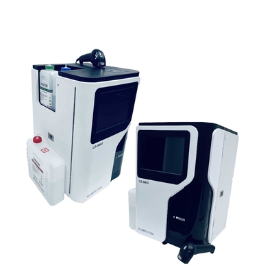 Автоматический CV анализатора HPLC HbA1c без дисплея LCD полного цвета корреляции 2% высокого