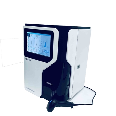 90 кровь анализатора HPLC HbA1c секунд вся/Pre образец 10&quot; разжижителя дисплей LCD полного цвета