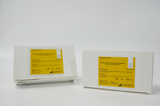 Набор обнаружения антигена SARS-CoV-2 быстрого прибора теста ISO9001 носоглоточный