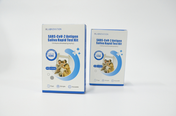 Набор теста пробирки собственной личности Immunochromatography набора теста слюны ISO SARS-CoV-2 само-