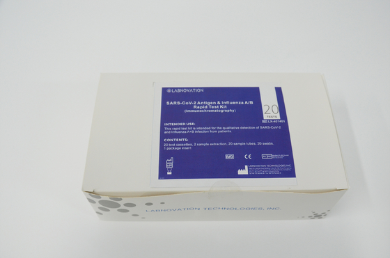 Набор ISO9001 теста антигена бокового гриппа подачи SARS-CoV-2 быстрый