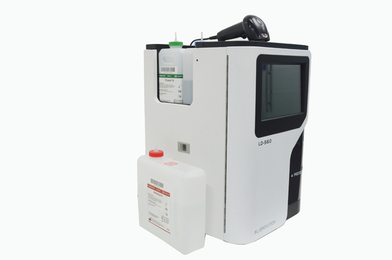 90 оборудование гематологии второго анализатора теста 420nm HbA1c полностью модульное