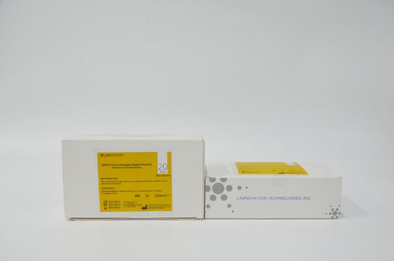 Тест Labnovation характерности устранимого SARS-CoV-2 набора теста антигена кассеты RTK высокий