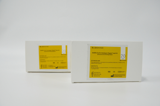 Набор теста Ag SARS-CoV-2 ISO 13485 набора теста Oropharyngeal антигена пробирок быстрый быстрый