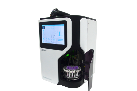 90 оборудование гематологии второго анализатора теста 420nm HbA1c полностью модульное