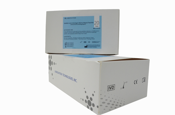Набор теста антигена слюны 20PCS всеобщий COVID-19 для заподозренного населения