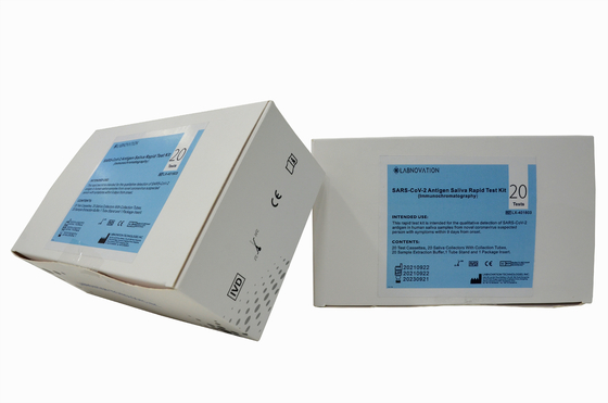 Высокий набор теста слюны RTK Ag тестов набора 20 теста антигена слюны характерности CoV-19