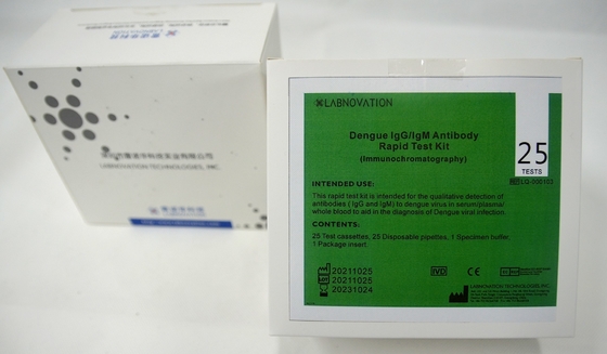 Минимальный набор теста IgM IgG антитела лихорадкаи ISO13485 15 для клиники больницы