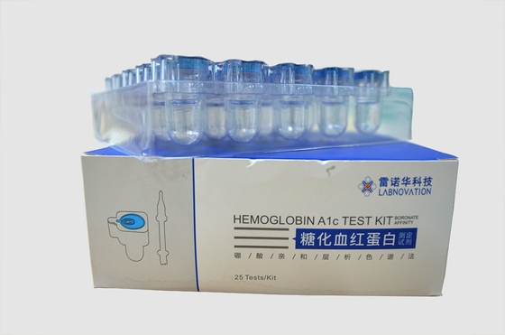 Наборы теста гемоглобина A1c сродства Boronate анализатора теста гематологии HbA1c LD100 POCT