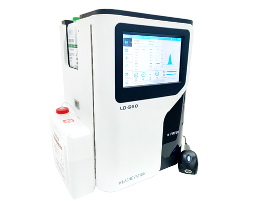 Обнаружение емкости образцов анализатора 20 HPLC Labnovation HbA1c количественное